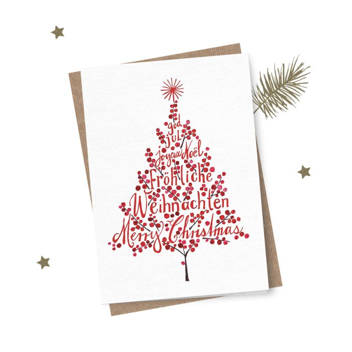 Designer Weihnachtskarten | Direkt vom Designer