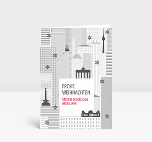 Weihnachtskarte Weihnachten in Berlin