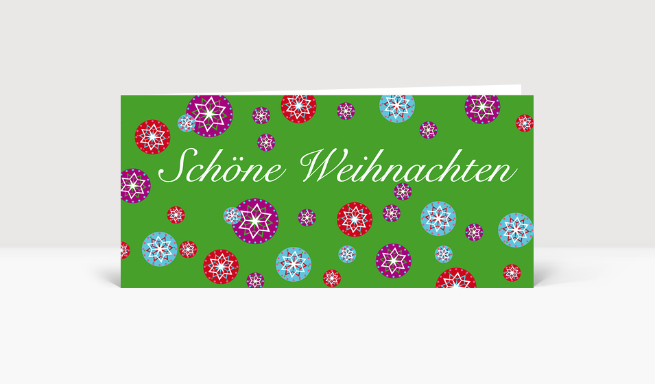 UK Greetings Weihnachtskarte Für Tochter | Schneeflocken-Design, Mit Stern-Anhänger