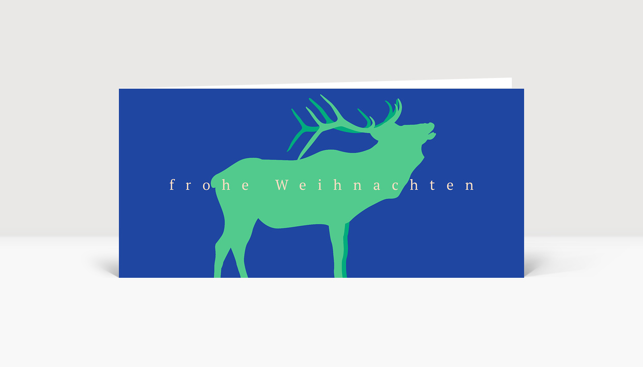 Wee Blue Coo Weihnachtskarte Mit Ananas – Grünes Design, 17,5x12,5 Cm, Für Persönliche Nachrichten