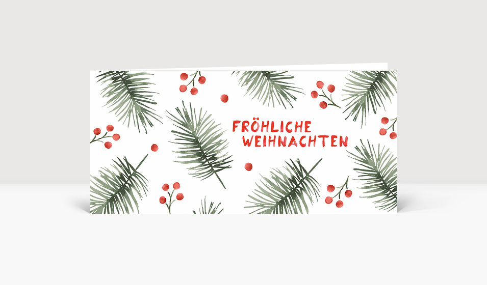 Second Ave Weihnachtskarte Für Schwiegersohn/Schwiegertochter – Winterszene, 210x148 Mm, Mit Umschlag