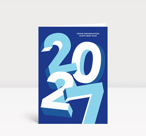 Weihnachtskarte Aufbruch 2027