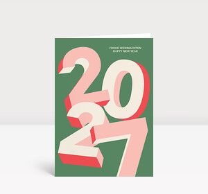 Weihnachtskarte Aufbruch 2027