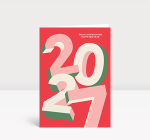 Weihnachtskarte Aufbruch 2027